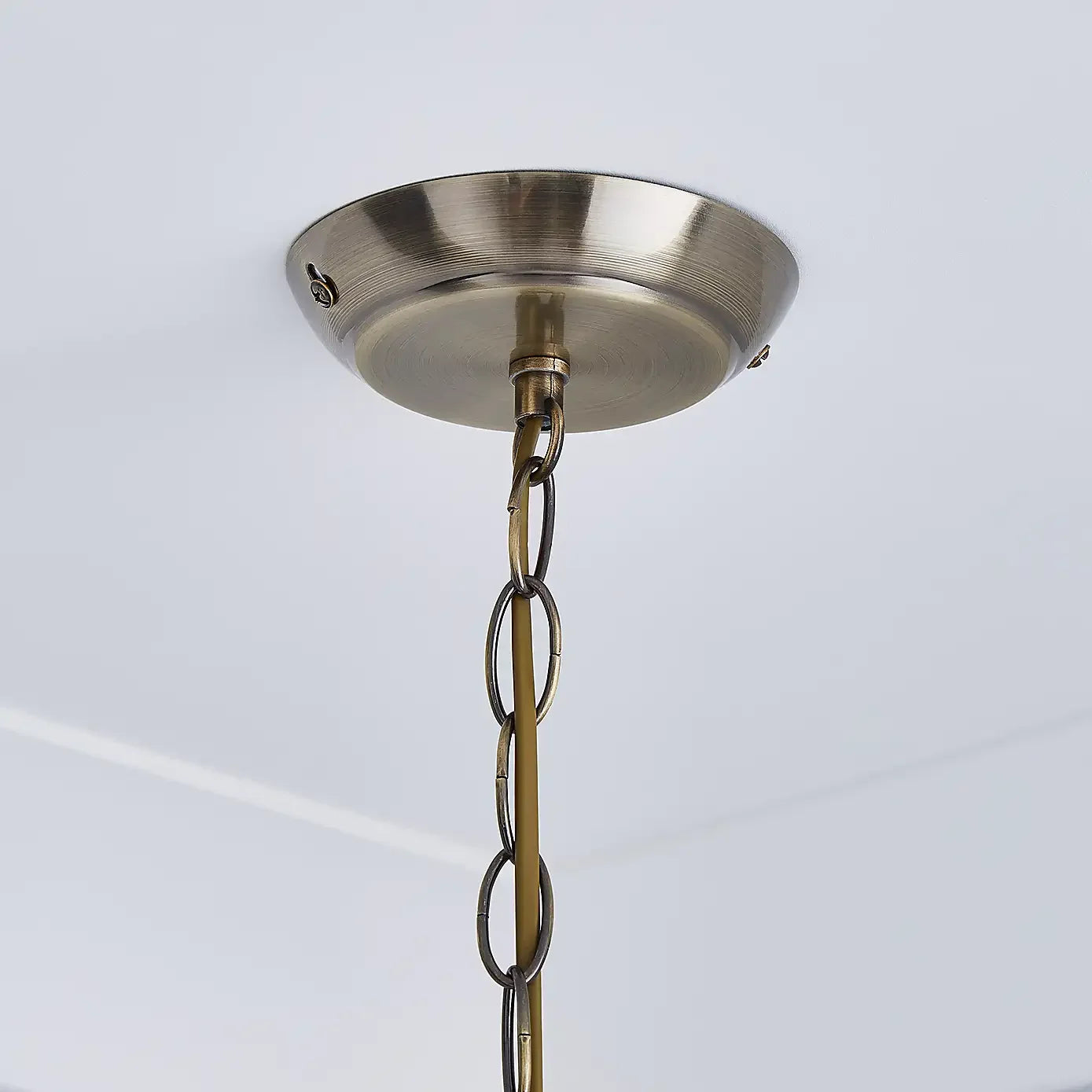 Mariella Crystal Antique Brass Chandelier