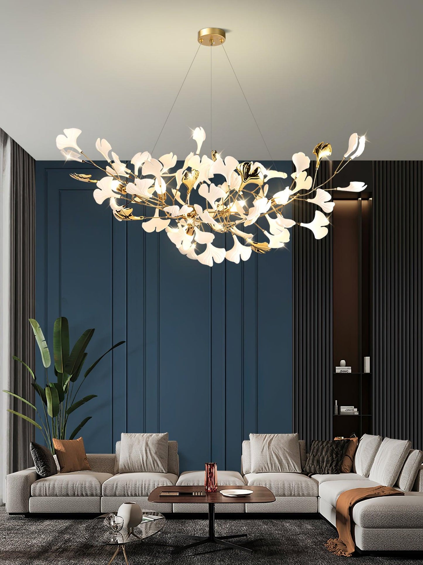 Gingko Chandelier