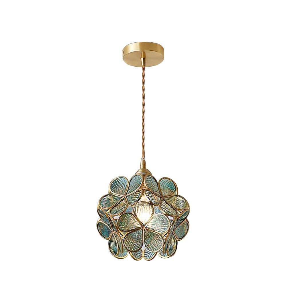 Kayla Glass Petal Pendant Light