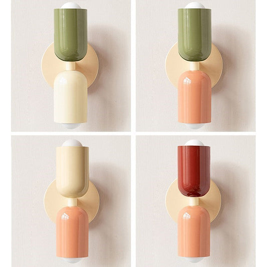 Renee Modern Double Heads Wall Sconce