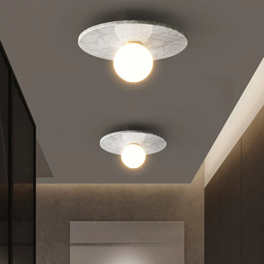 Gia Marble Ceiling Light