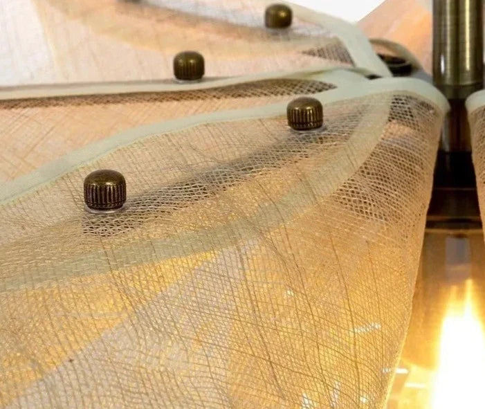 Kasey Fabric Flower Pendant Light