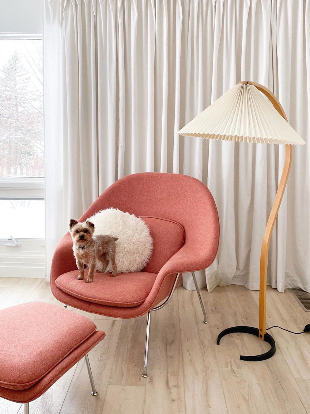 Capri Wooden Floor Lamp