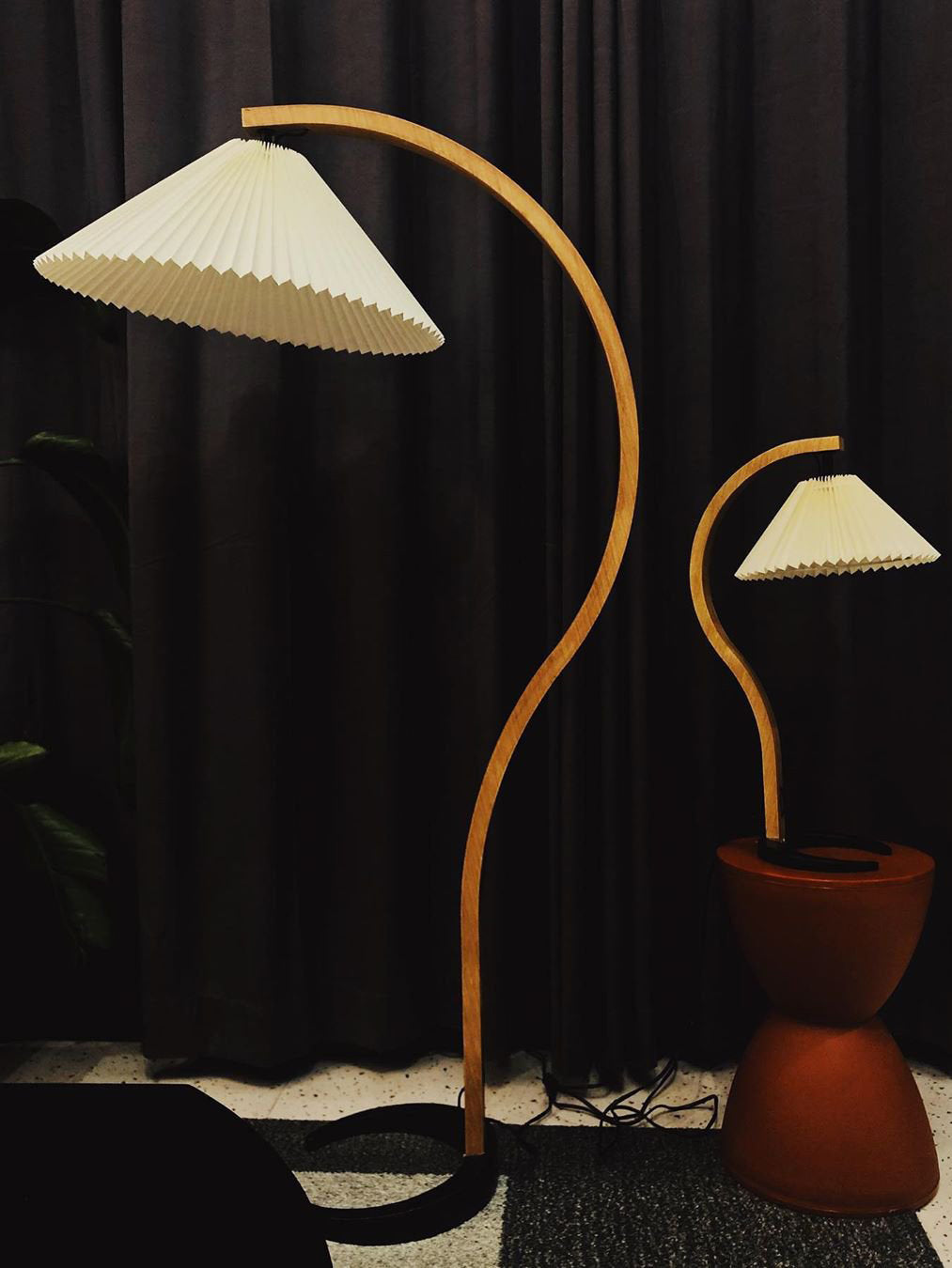 Capri Wooden Floor Lamp