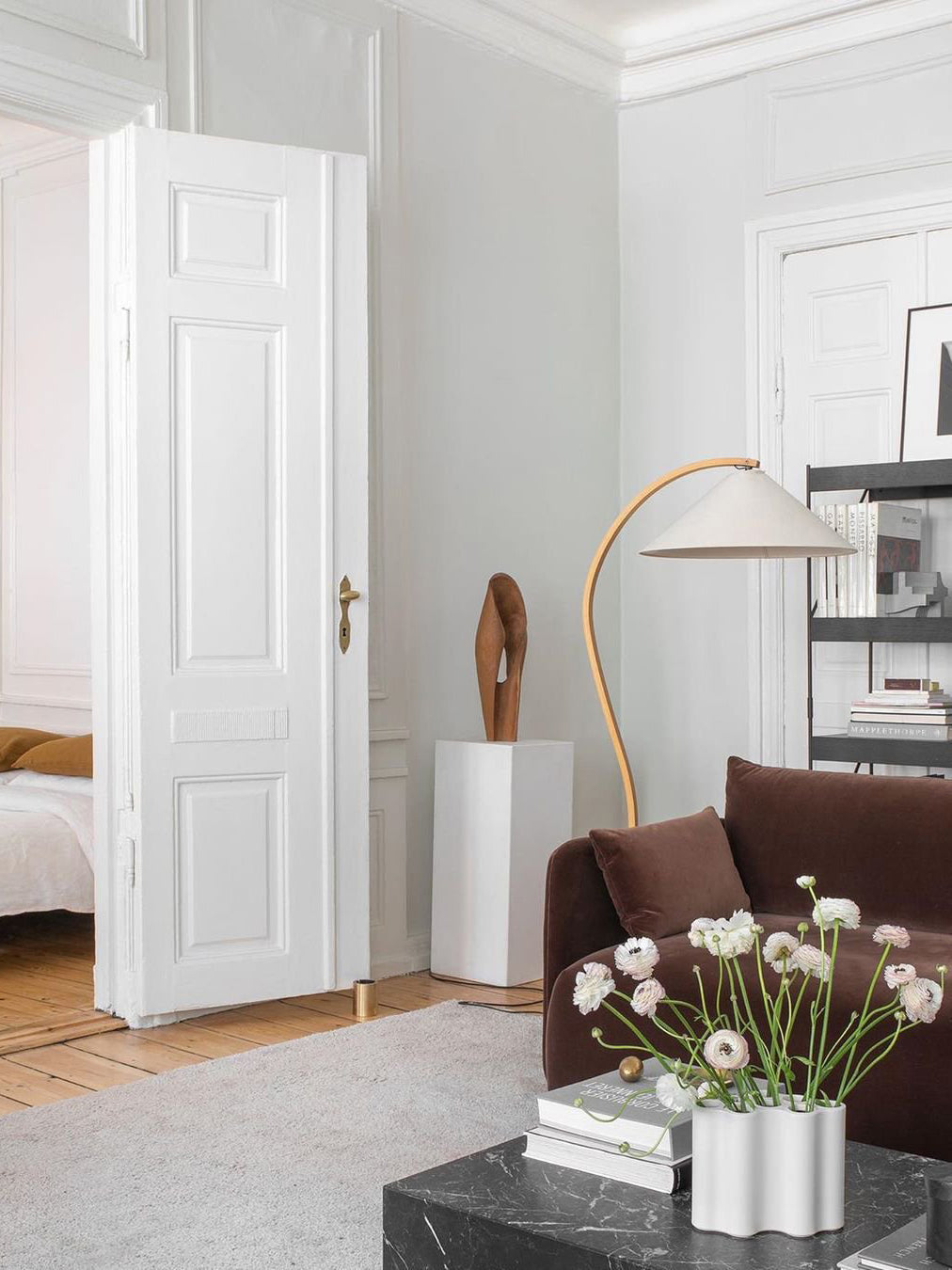 Capri Wooden Floor Lamp