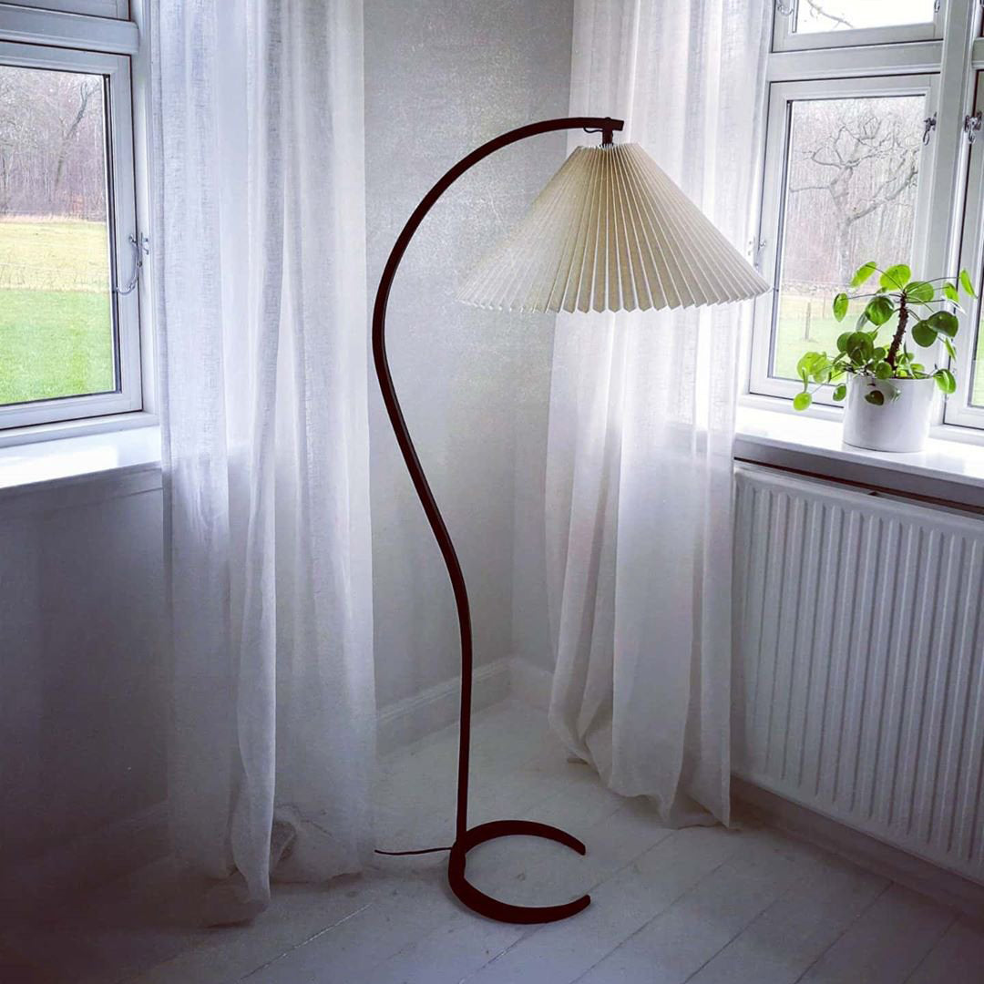 Capri Wooden Floor Lamp