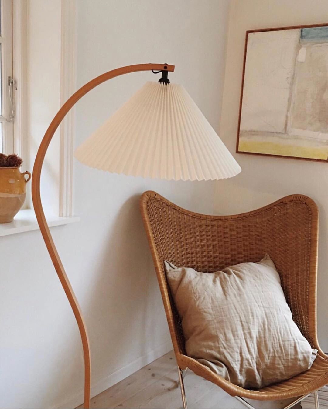 Capri Wooden Floor Lamp