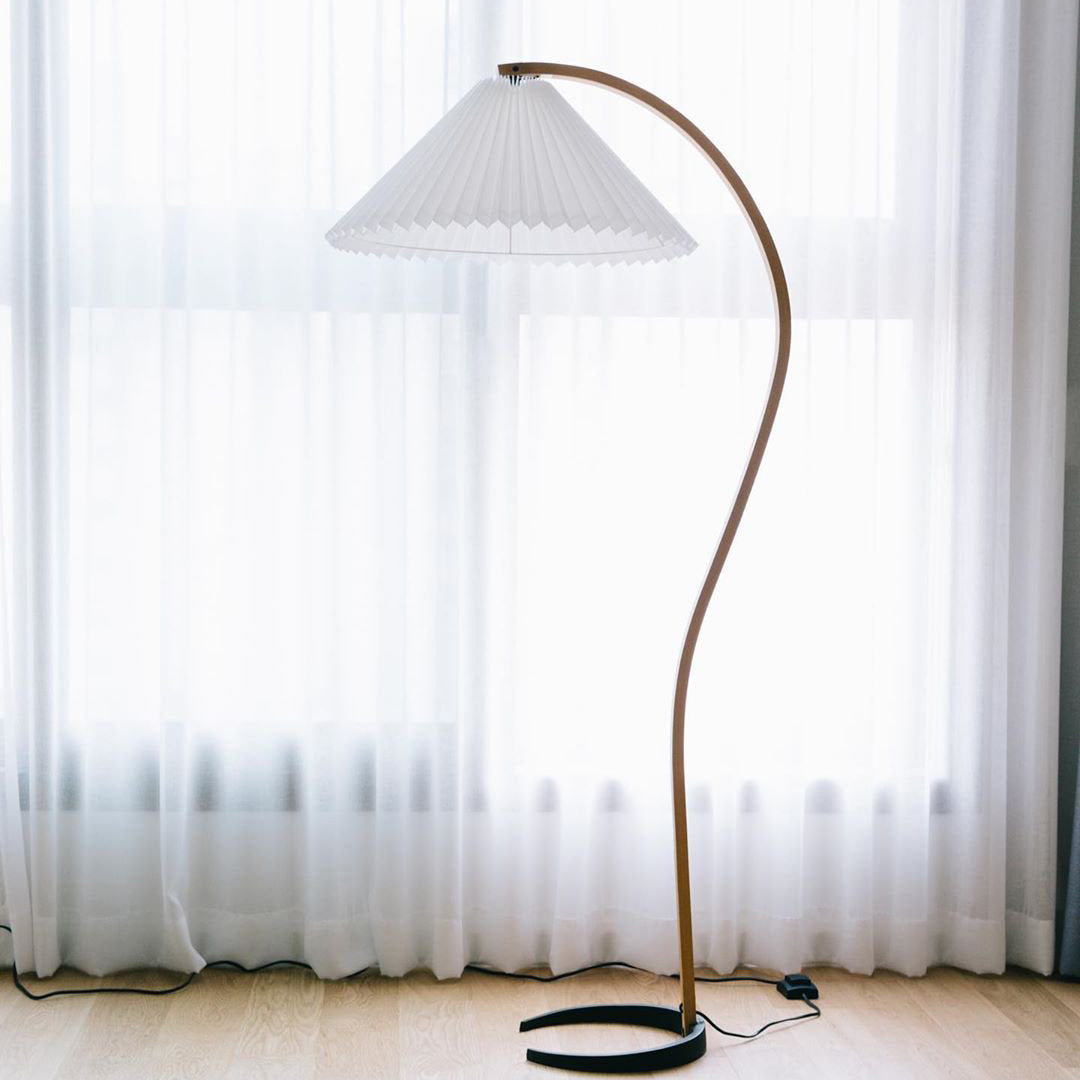 Capri Wooden Floor Lamp