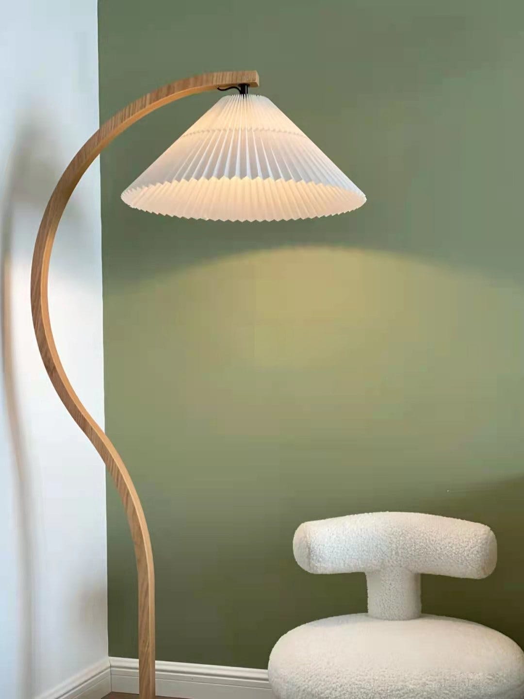Capri Wooden Floor Lamp