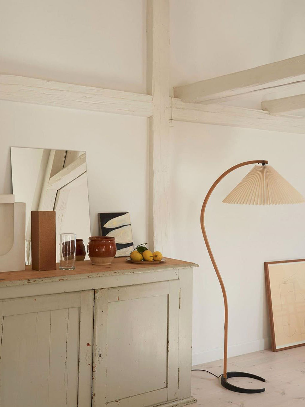 Capri Wooden Floor Lamp