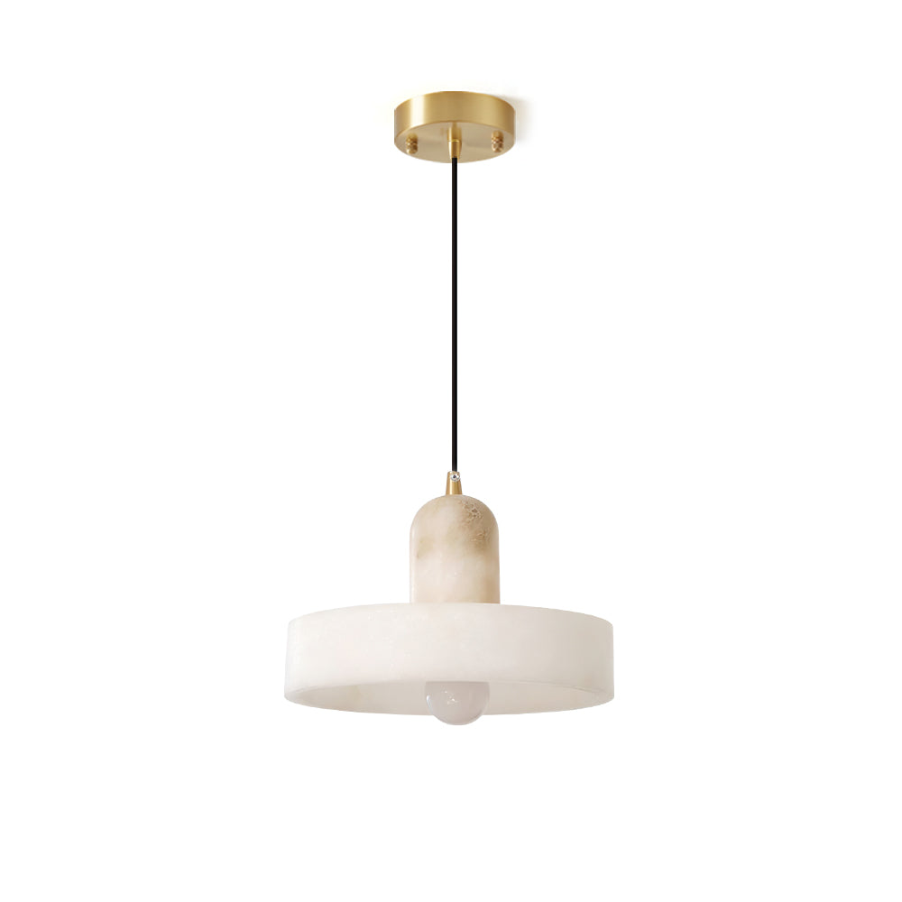 Disc Orb Alabaster Pendant Lamp – TIOD MAISON