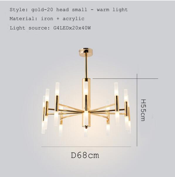 Eumi Contemporary Chandelier