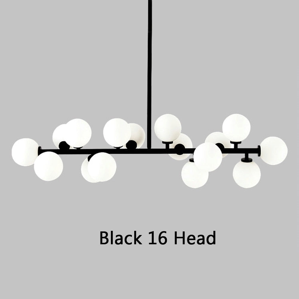 Ava Glass Ball Chandelier