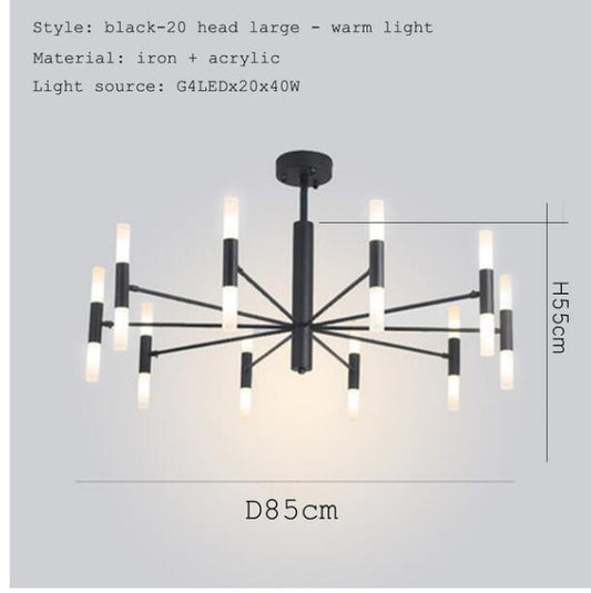 Eumi Contemporary Chandelier