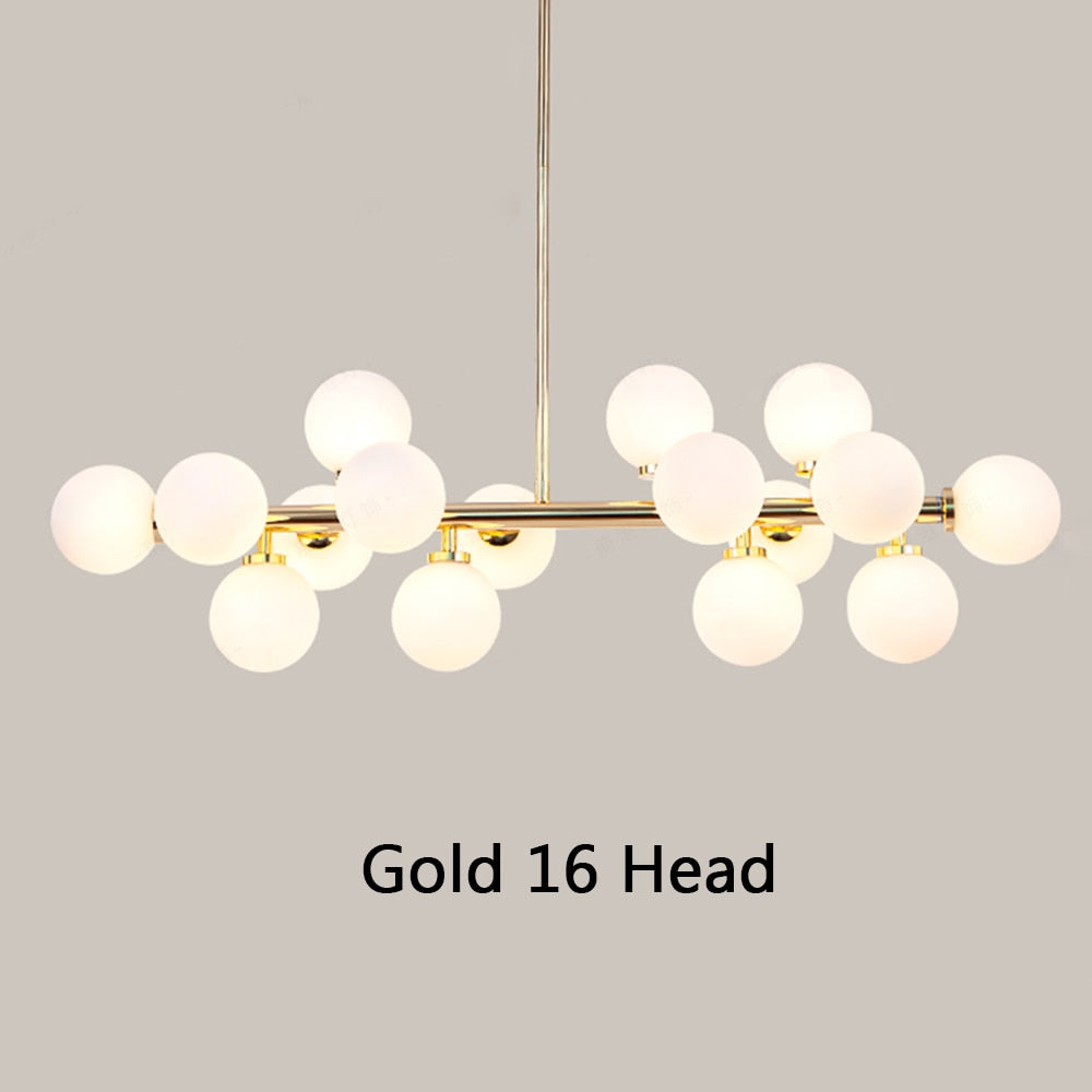 Ava Glass Ball Chandelier