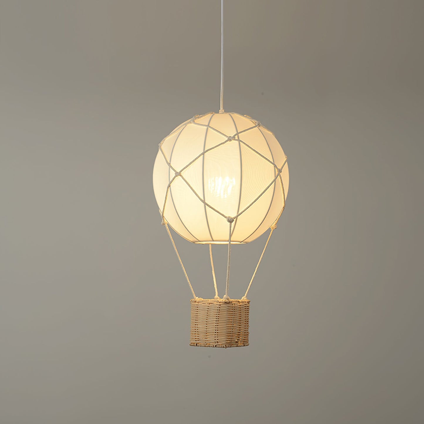Hot Air Balloon Fabric Pendant Light