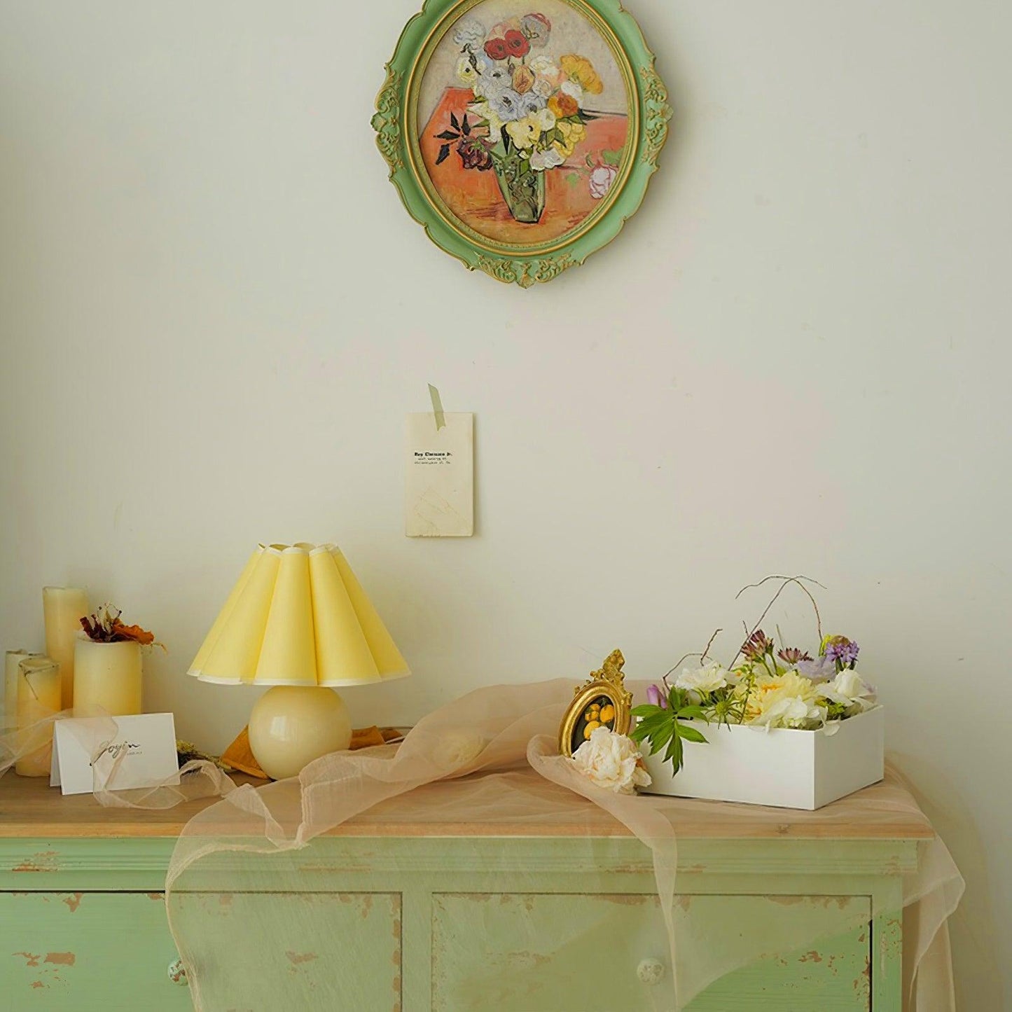 Ellie Pleat Table Lamp