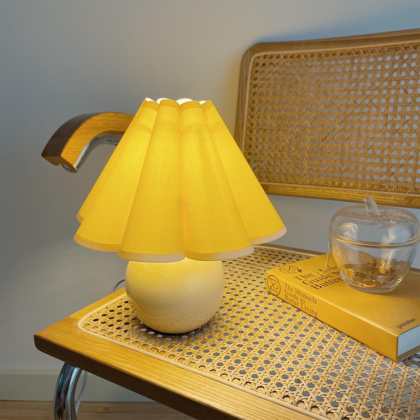 Ellie Pleat Table Lamp