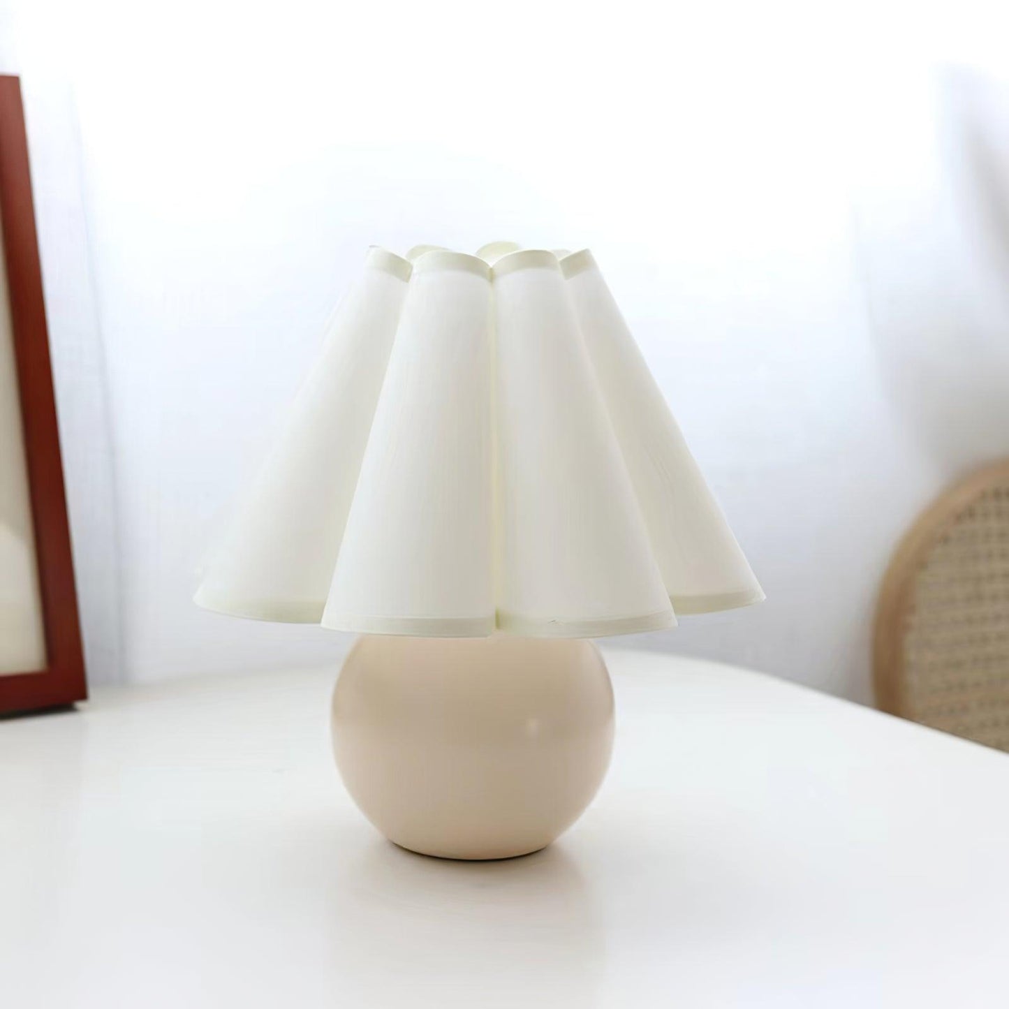 Ellie Pleat Table Lamp
