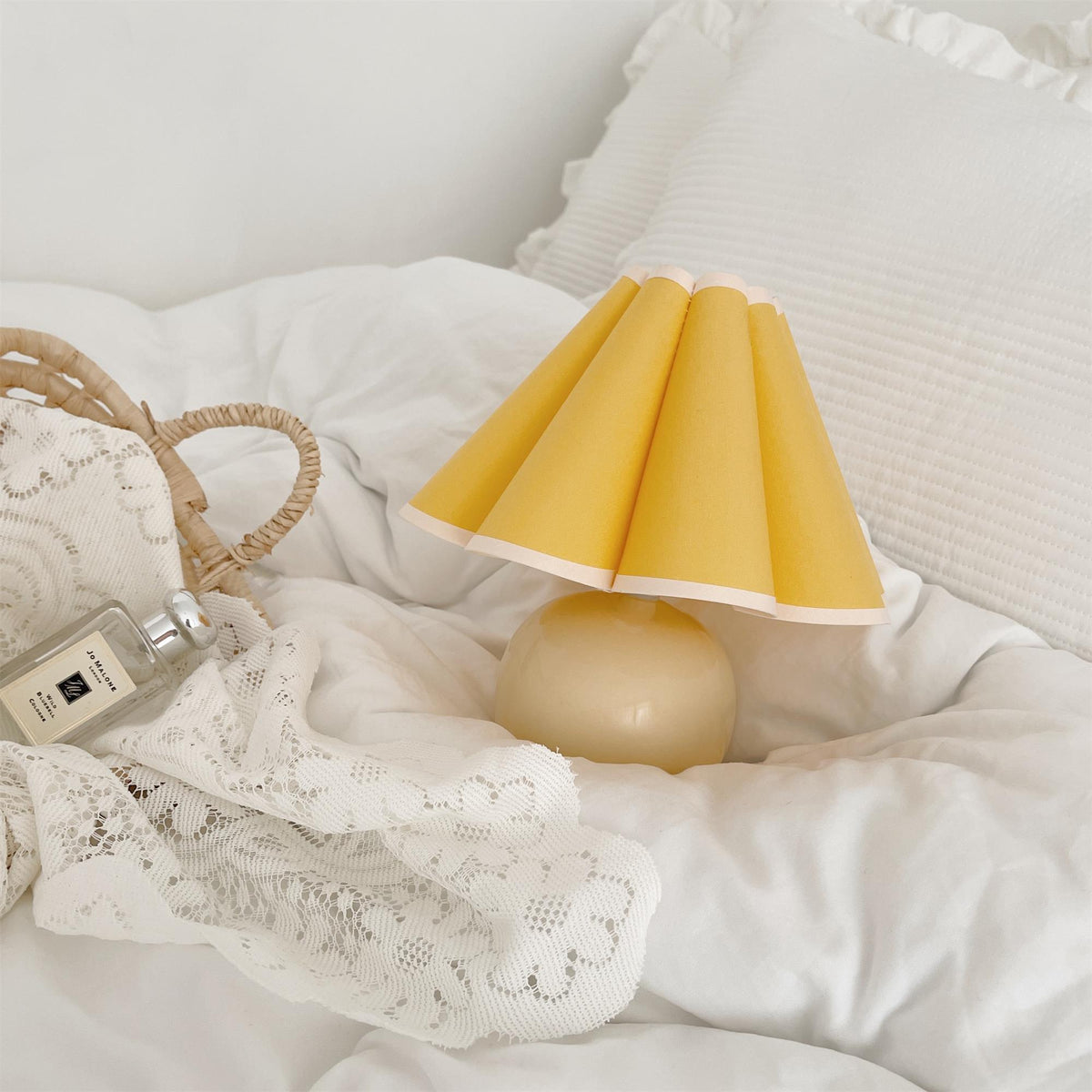 Sasha Pleat Table Lamp