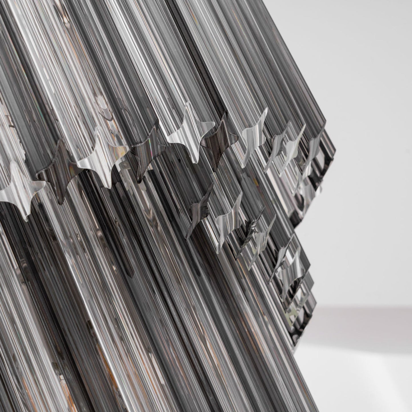 Lucente Noir Spiral Chandelier