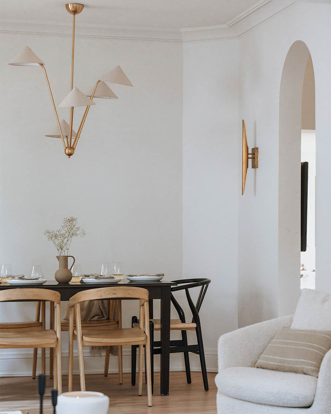 Mariam Fabric Chandelier