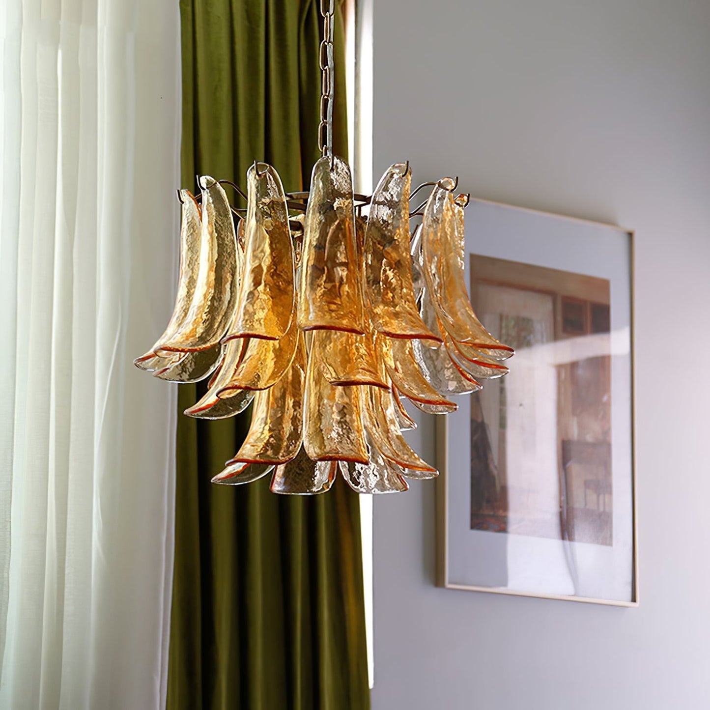 Enzo Glass Chandelier