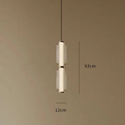 Caret Modern Glass Pendant Light