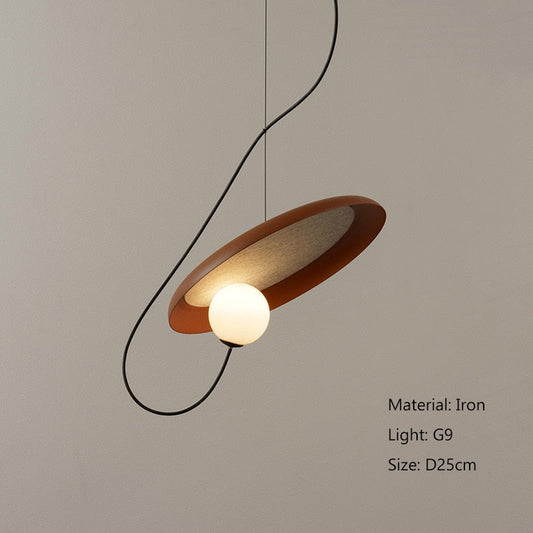 Teo Minimalist Magnetic Adjustable Pendant Light