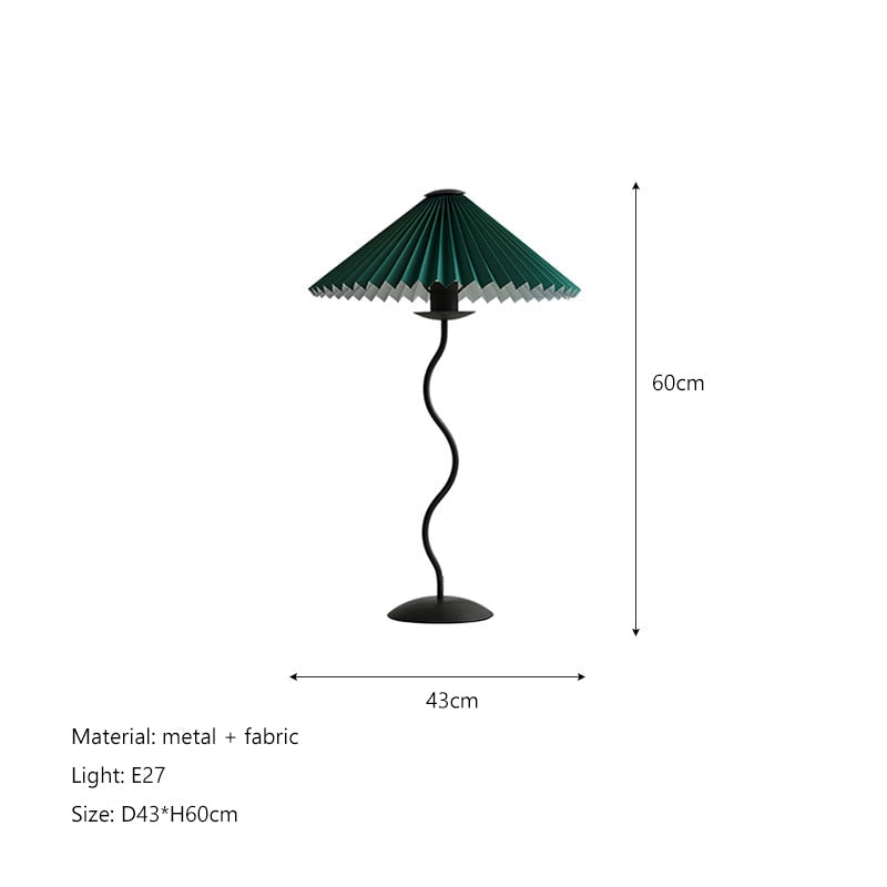 Emilia Fabric LED Floor Lamp