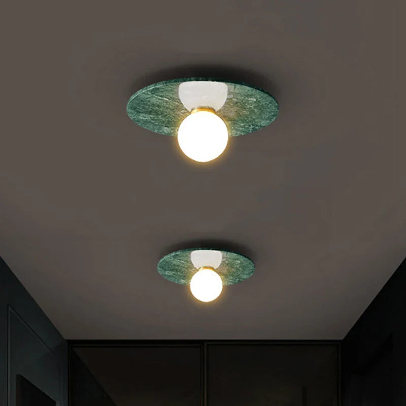 Gia Marble Ceiling Light