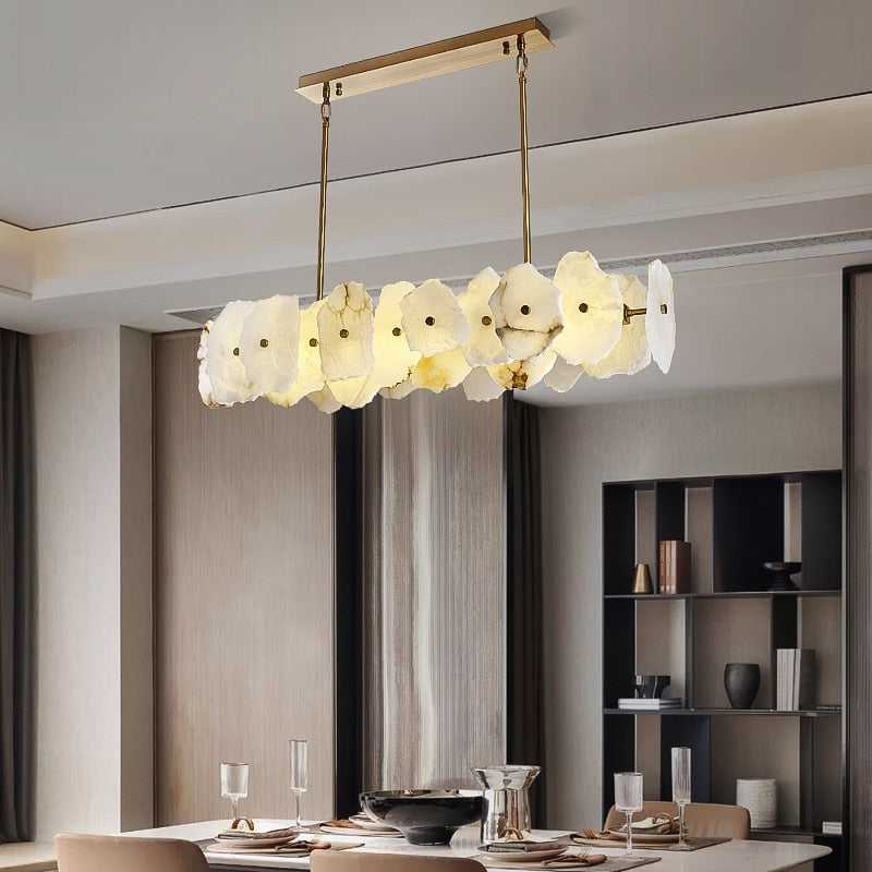 Daliah Marble LED Chandelier