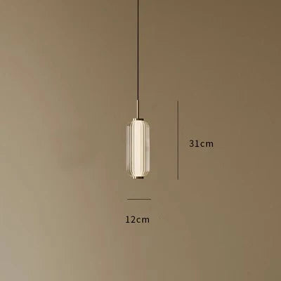 Caret Modern Glass Pendant Light