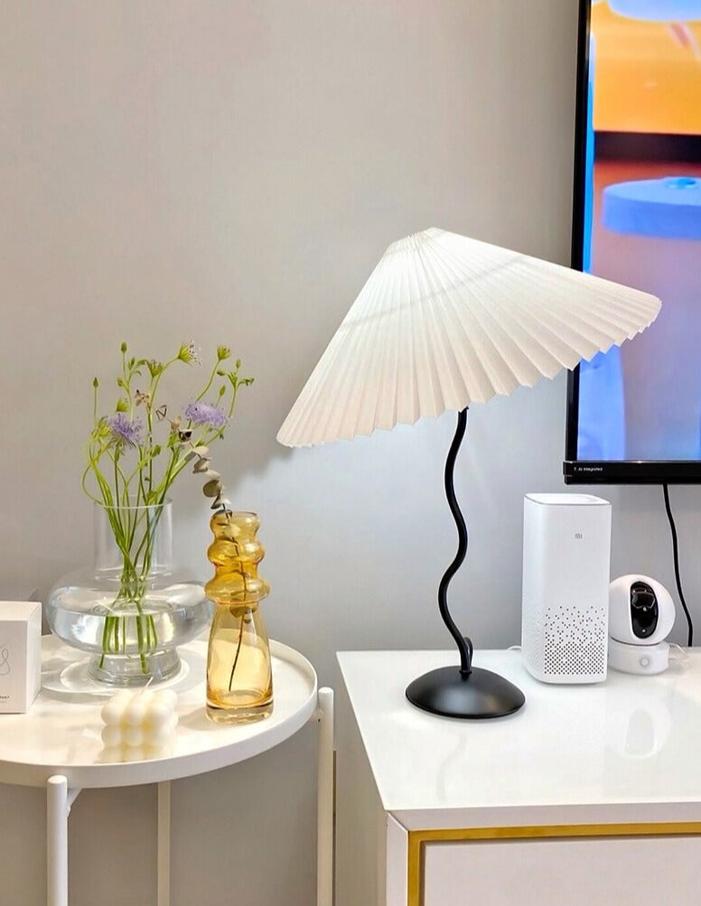 Emilia Fabric LED Floor Lamp