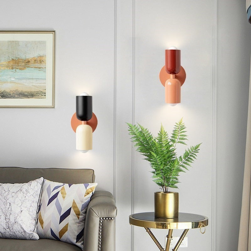 Renee Modern Double Heads Wall Sconce