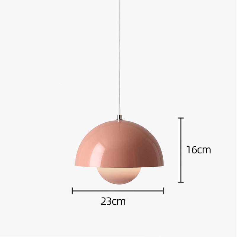 Lea Macaron-coloured Pendant Light