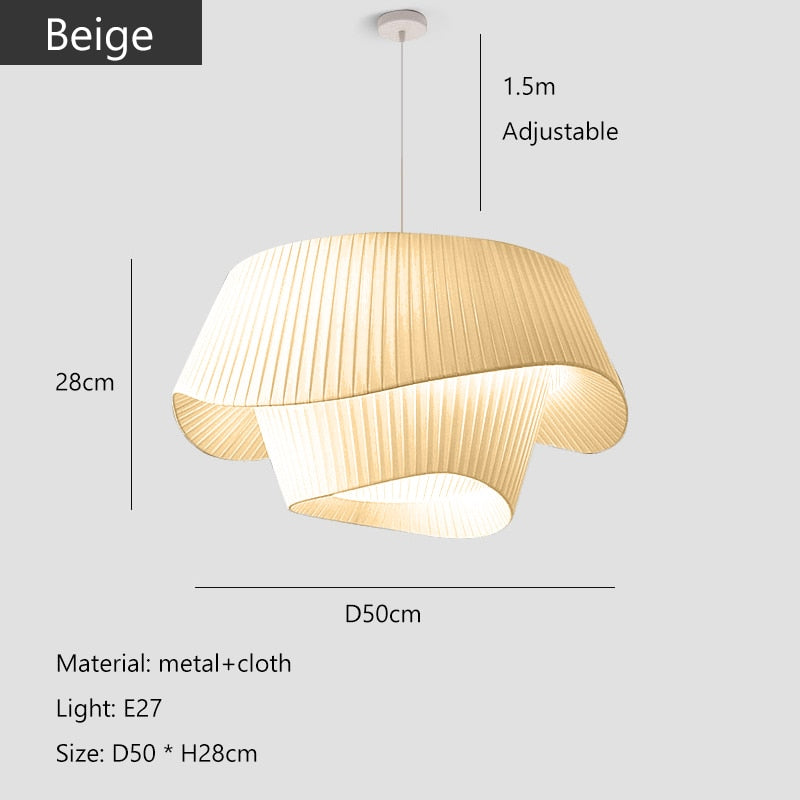 Erin Fabric Ceiling Light