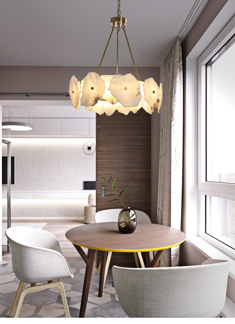Daliah Marble LED Chandelier
