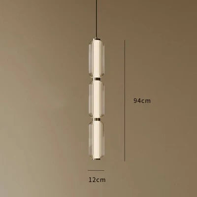 Caret Modern Glass Pendant Light
