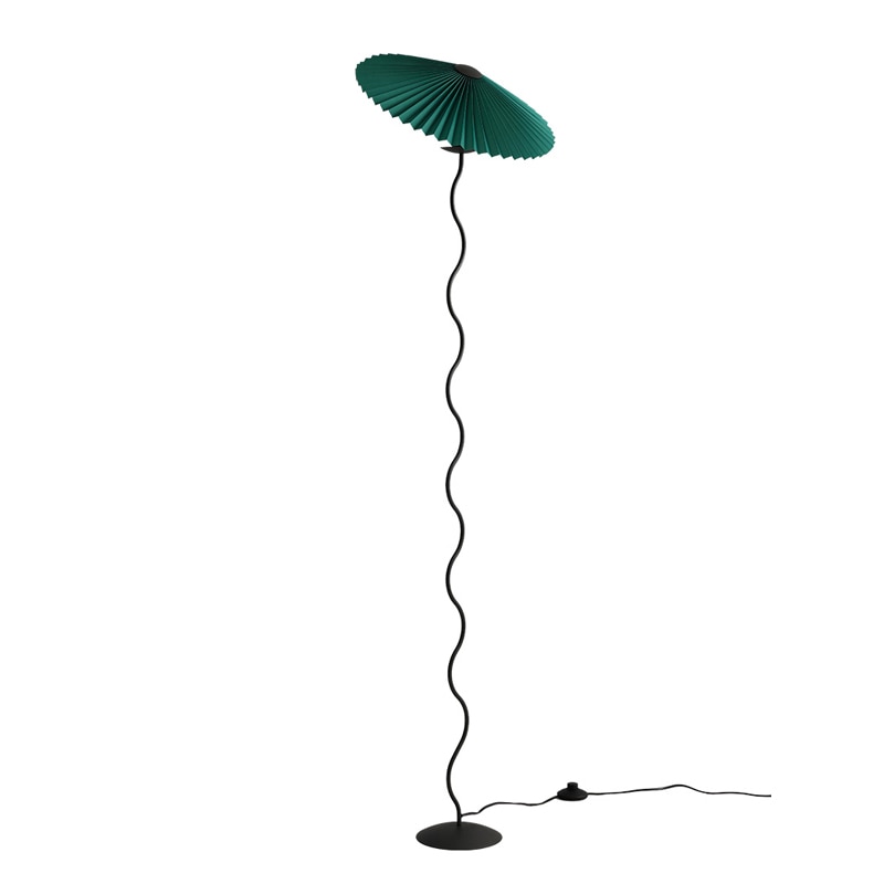 Emilia Fabric LED Floor Lamp
