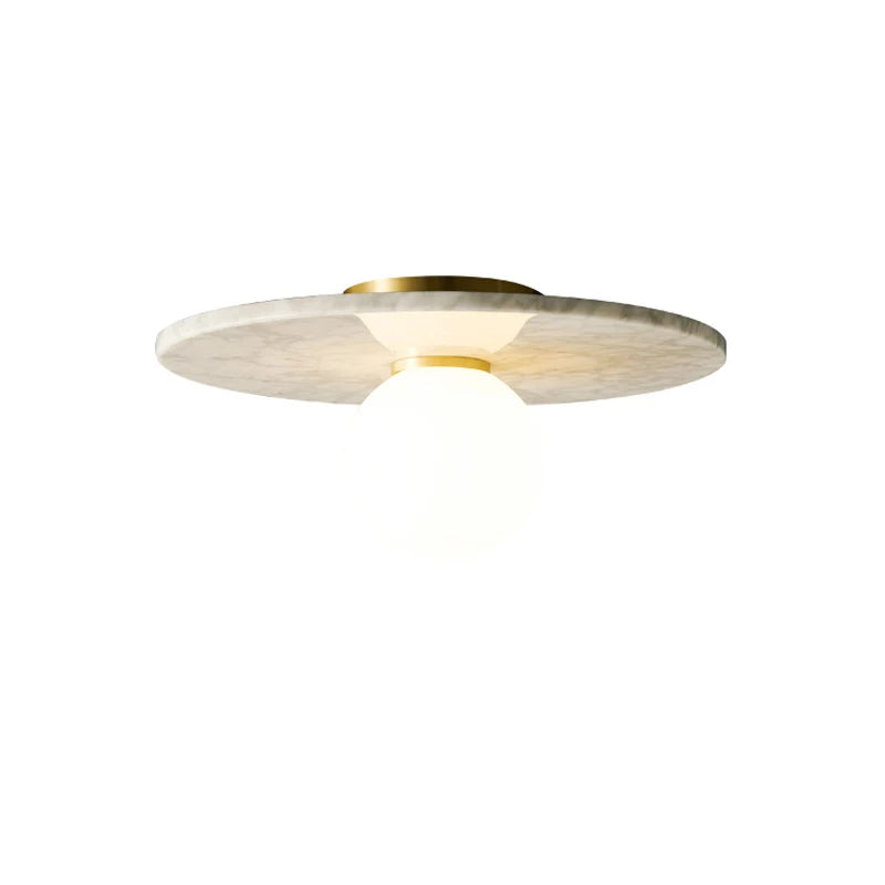 Gia Marble Ceiling Light