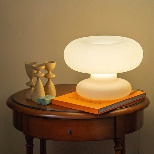 Jade Glass Glow Lamp