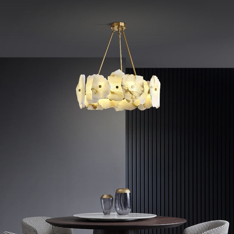 Daliah Marble LED Chandelier