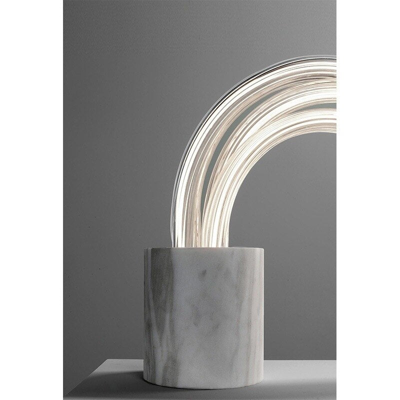 Aurora Marble Desk Light
