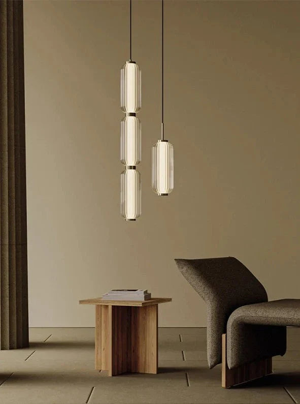 Caret Modern Glass Pendant Light