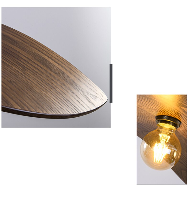 Franco Wood Art Pendant Light