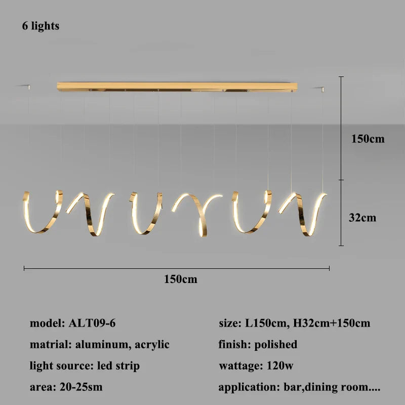 Liam Aluminum LED Ceiling Light