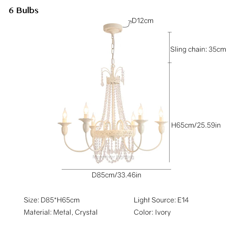 Mariella French Retro Chandelier