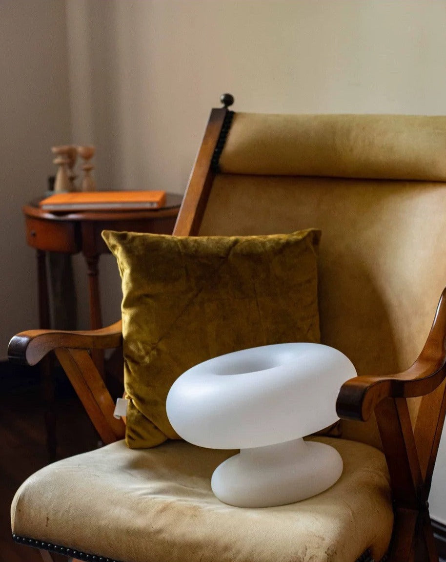 Jade Glass Glow Lamp