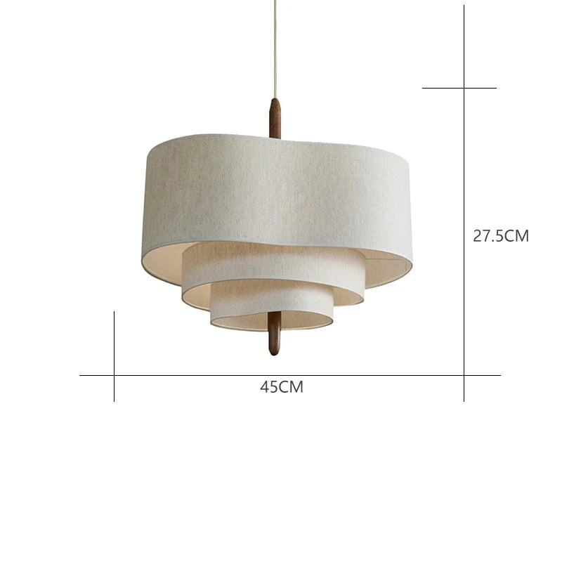 Tristan Fabric Pendant Lamp